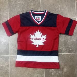 Canada Kids Red and Black Shirt